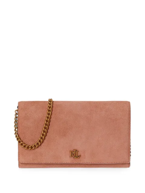 Lauren Ralph Lauren medium Adair II logo-plaque chain-strap shoulder bag Pink 432P15691002