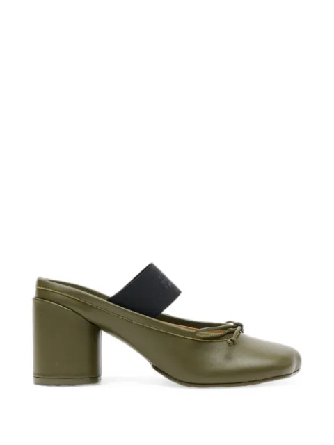 MM6 Maison Margiela Anatomic Numeric sandals Green S59WP0210P3628