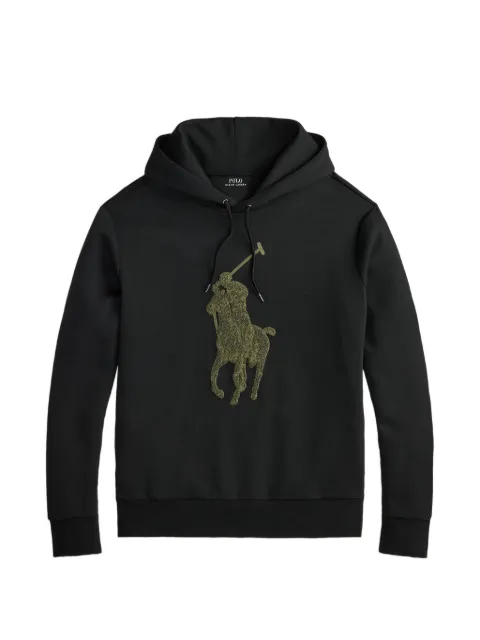 Polo Ralph Lauren Big Pony double-knit hoodie Black 710B27500001
