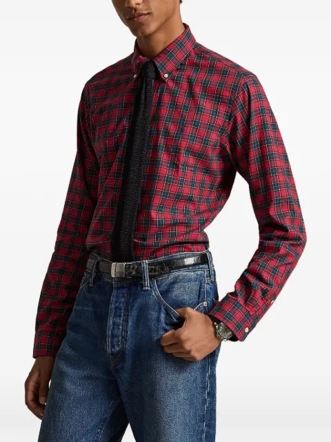 Polo Ralph Lauren tartan-check button-down shirt Red 710954E11