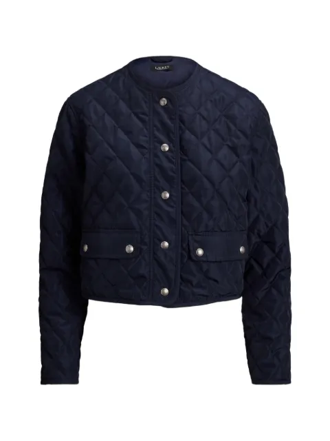 Lauren Ralph Lauren quilted button-fastening jacket Blue 20098E11