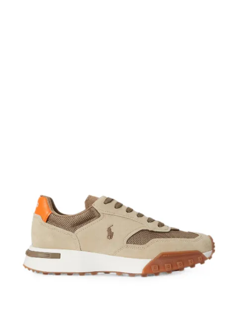 Polo Ralph Lauren Eldridge suede-panelled sneakers Neutrals 809P15702001