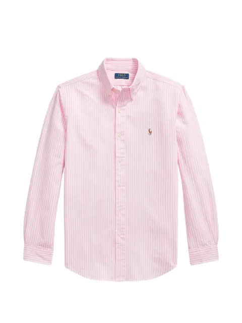 Polo Ralph Lauren Custom Fit Seersucker Oxford shirt Pink 710B22593001