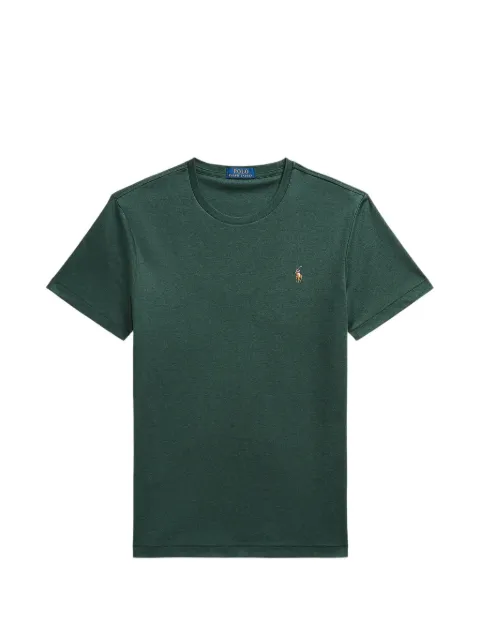 Polo Ralph Lauren logo-embroidered cotton T-shirt Green 710741E11