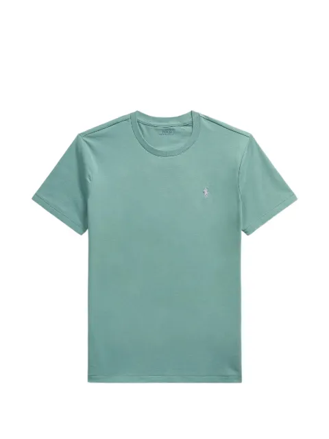 Polo Ralph Lauren custom slim-fit jersey crewneck T-shirt Green 710671438546