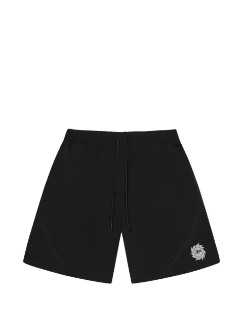 BROKEN PLANET logo-print drawstring swimming shorts Black BPSWMSHORTBLK