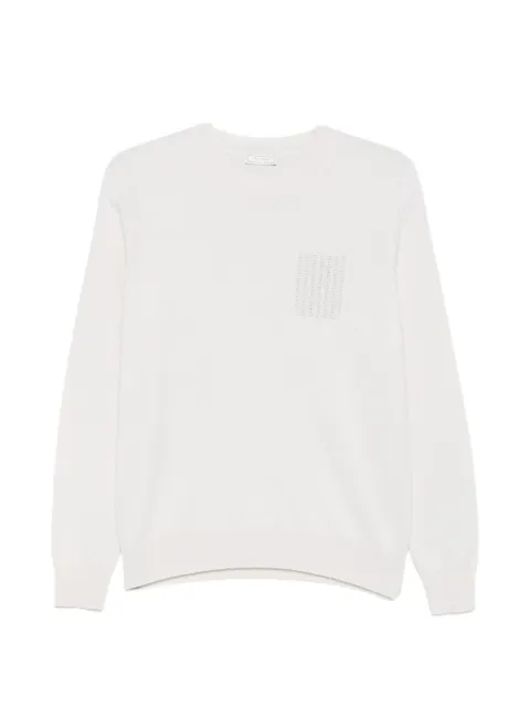 Peserico long-sleeves sweater Neutrals A99202F12A9283