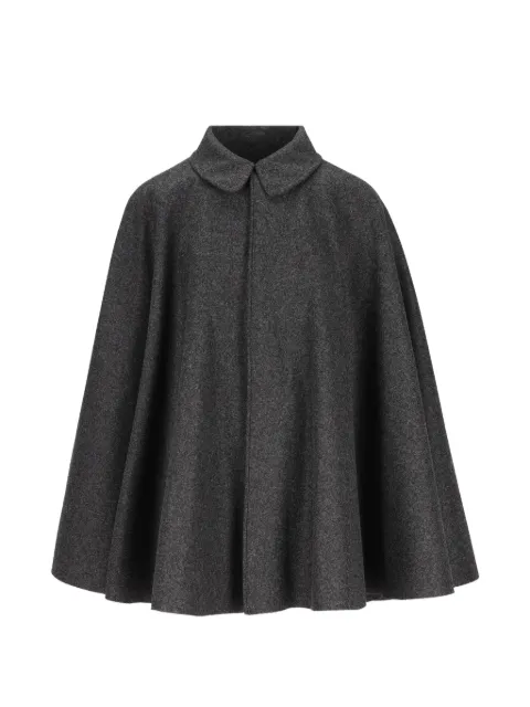 IL TABARRO single-breasted virgin-wool cape Grey TAB0013616055