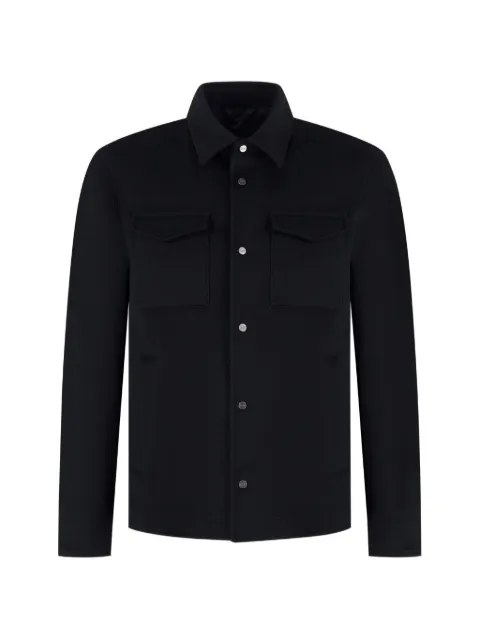Herno button-up pocket shirt jacket Black GI000676U333189200