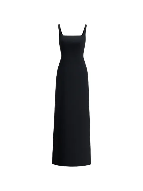 THE ARKOW Wanda crepe maxi dress Black TAR030C1BA