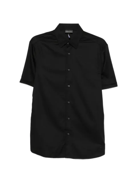 Emporio Armani short-sleeves button-up shirt Black EM005124AF23800