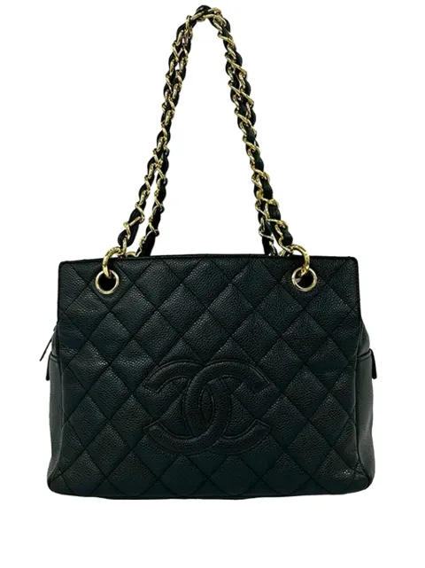 CHANEL Pre-Owned 2000-2015 Petite Caviar Timeless tote bag Black ETQGDN0Z2CGFFBKR