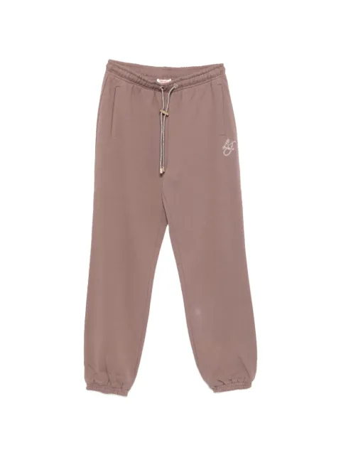 LIU JO logo-embellished track pants Brown TF6072FS09
