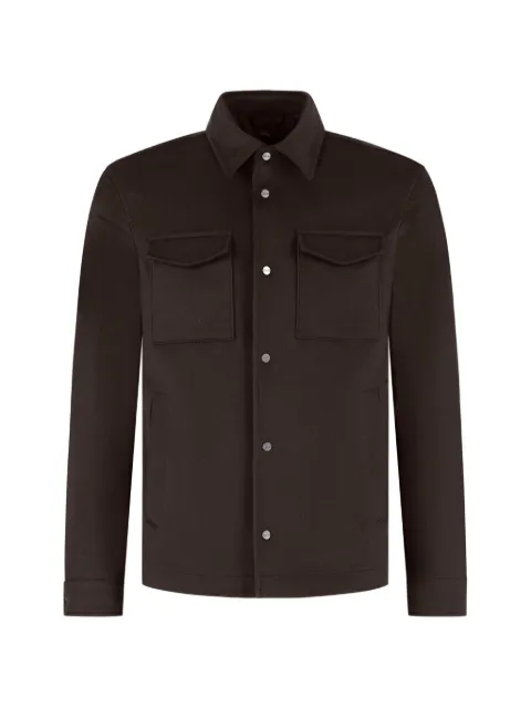 Herno button-up shirt jacket Brown GI000676U333188800