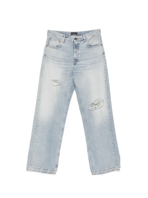 Haikure distressed wide-leg jeans Blue HEW03330DF106