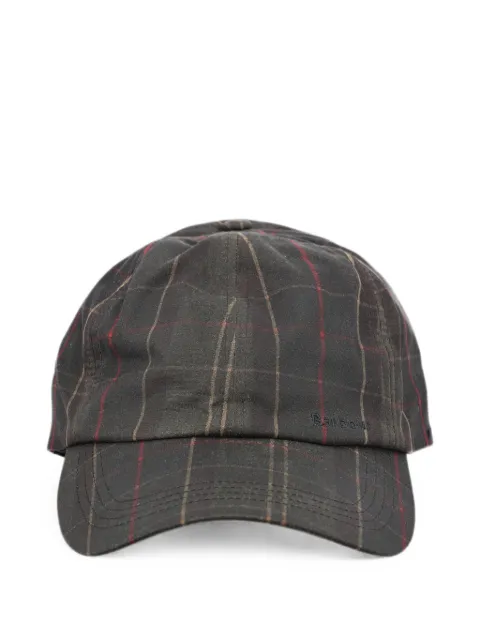Barbour Tartan baseball cap Green MHA0969MHAOL91