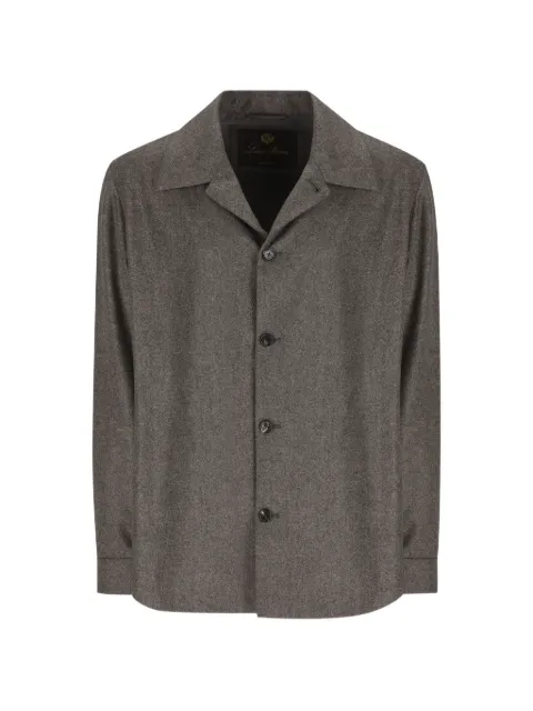Loro Piana button-up shirt Brown FRM0494M12N