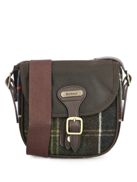 Barbour Whitley Tartan mini crossbody bag Brown LBA0544