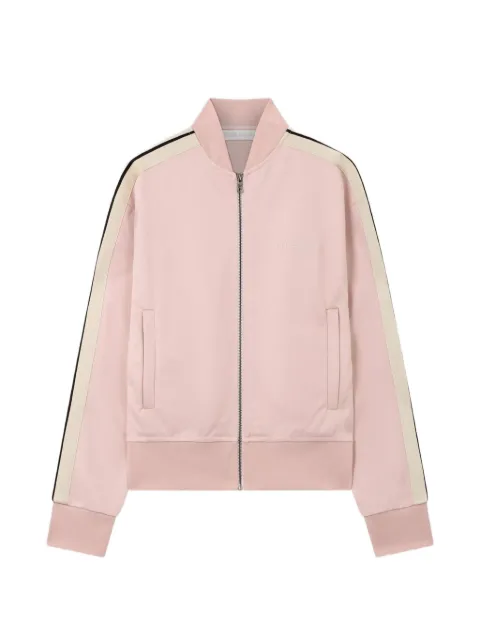 Palm Angels logo-print side-stripe track jacket Pink PAWBD02F26FB013003