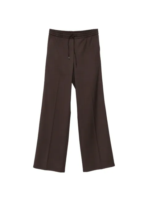 Berwich Patrizia drawstring-fastening trousers Brown PATRIZIAJOGGT1523X