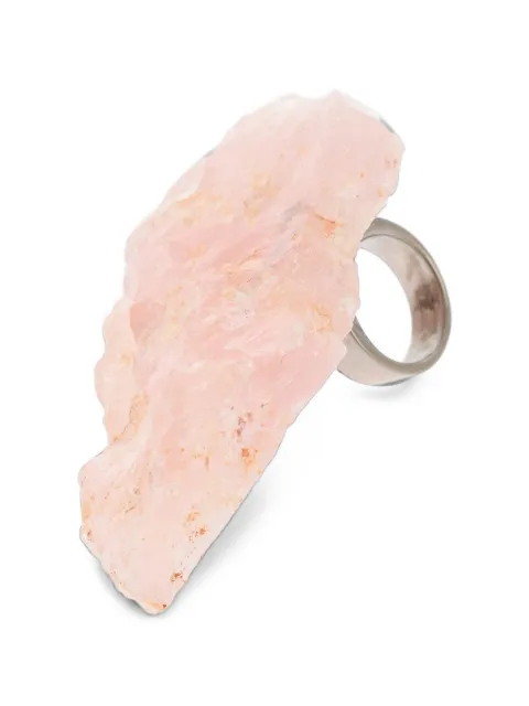 DSQUARED2 rose quartz ring Silver RIW008960005983M2562