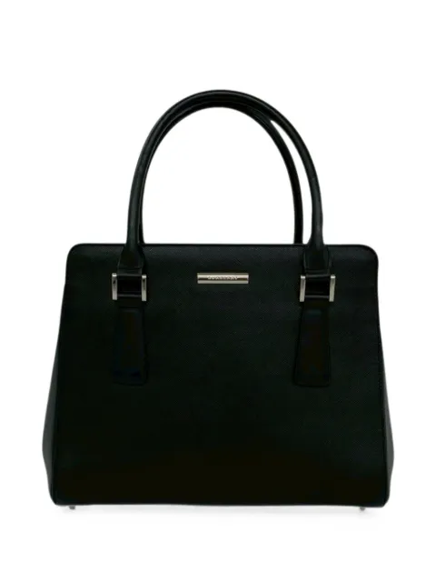 Burberry Pre-Owned 2000-2017 Leather handbag Black DGFAZ1622PPXRLGR