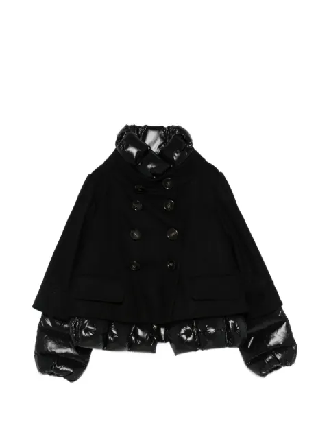 Moncler Vintage 2010s double-breasted down jacket Black MO490CNP