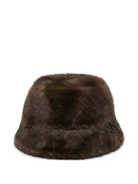 P.A.R.O.S.H. faux-fur bucket hat Brown PULSE26D010540