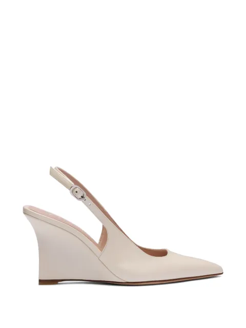 Stuart Weitzman Vinnie wedge sandals Neutrals SO162PRZLIN