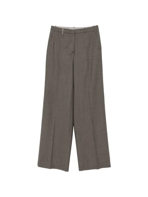 Peserico pressed-crease trousers Grey P0456702666