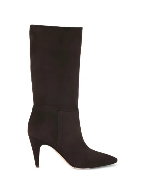 Gianvito Rossi Elise suede boots Brown G7297585RICCAS