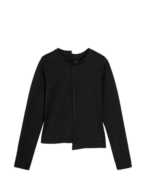 Y-3 fitted long-sleeve T-shirt Black KS3870