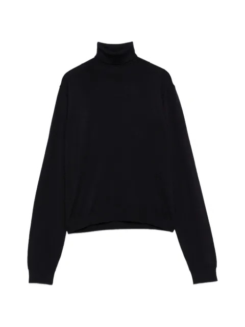 Daniele Fiesoli turtleneck merino-wool sweater Blue DD7037