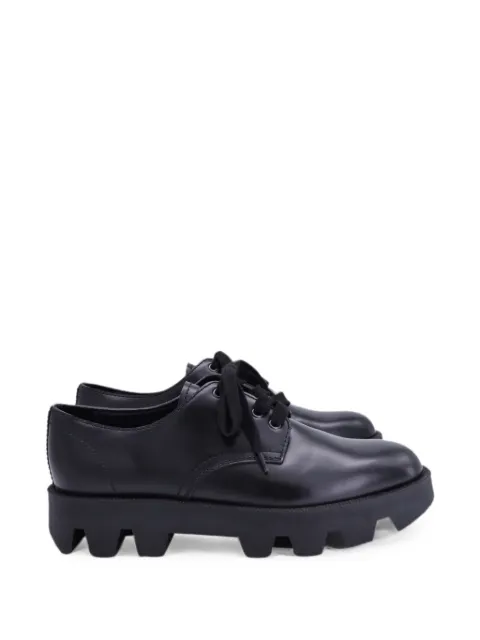 Prada Pre-Owned Rocksand Derby shoes Black MRPPUUSSH369123M
