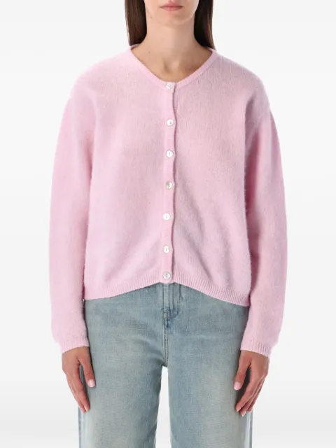 American Vintage Vitow button-front cardigan Pink VITO19E