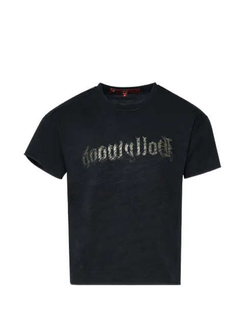 Crazy Clown L.A. cotton T-shirt Black 260U07