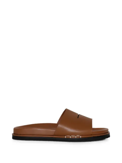 JW Anderson Fussbett leather sandals Brown SL0018LA0420