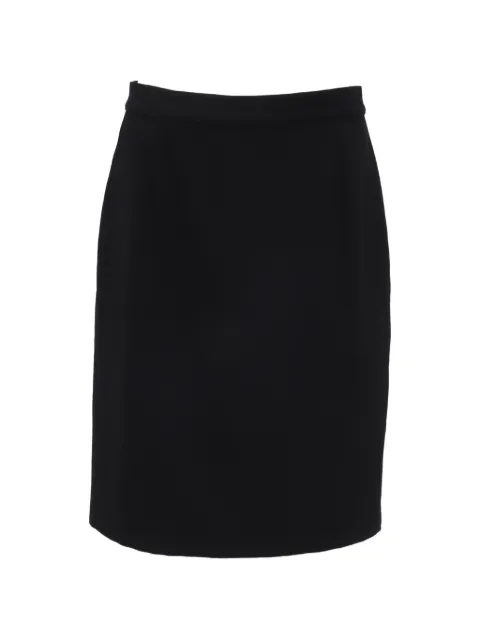 Emporio Armani Pre-Owned pencil skirt Black GILTPUUSCL764353W