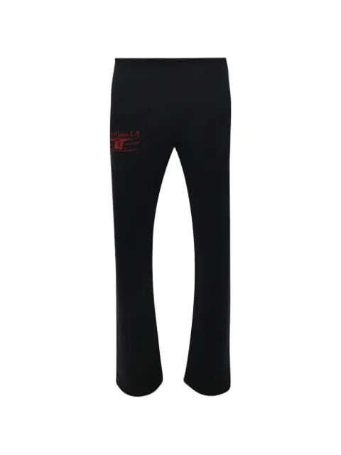 Crazy Clown L.A. logo-print track pants Black 260U15
