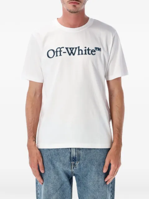 Off-White logo-print T-shirt White OMAA16MF26J00500