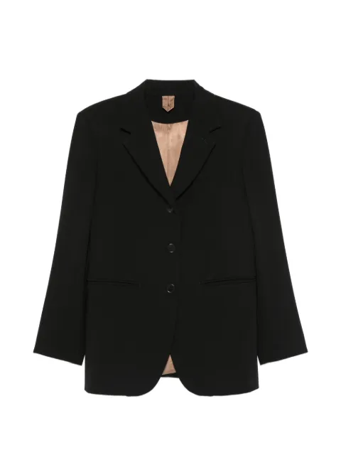 Max Mara Lampada single-breasted blazer Black 2621046151000