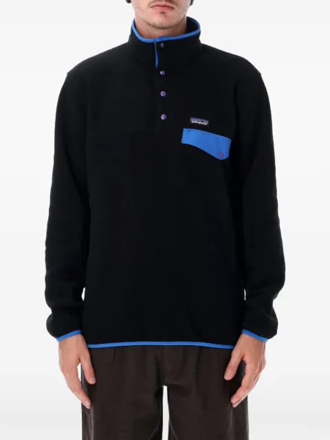 Patagonia Synchilla Snap-T fleece sweater Black 25551