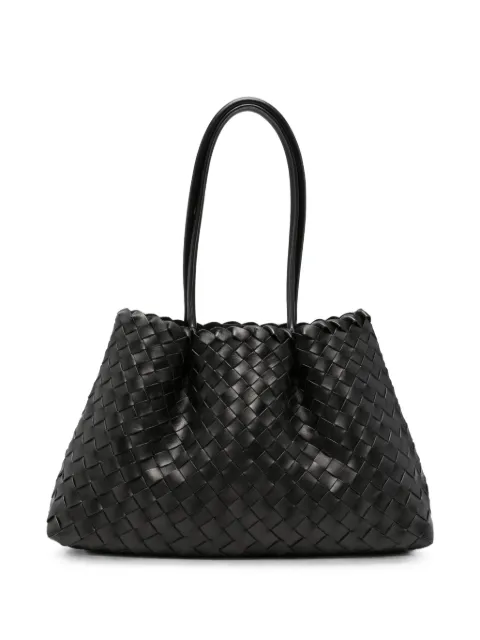 Elleme medium Dimple woven tote bag Black DIMPLETOTEMEDIUM