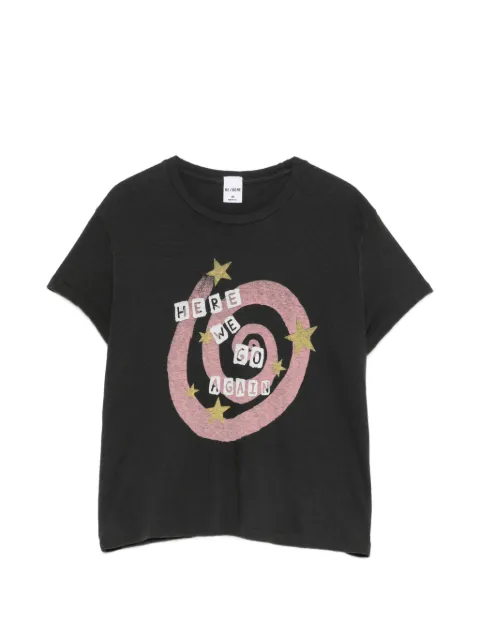 RE/DONE graphic-print T-shirt Black 02402WBXT010