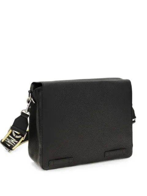 FENDI Fendi Flow medium black Cuoio Romano leather bag Black 7VA696B12G