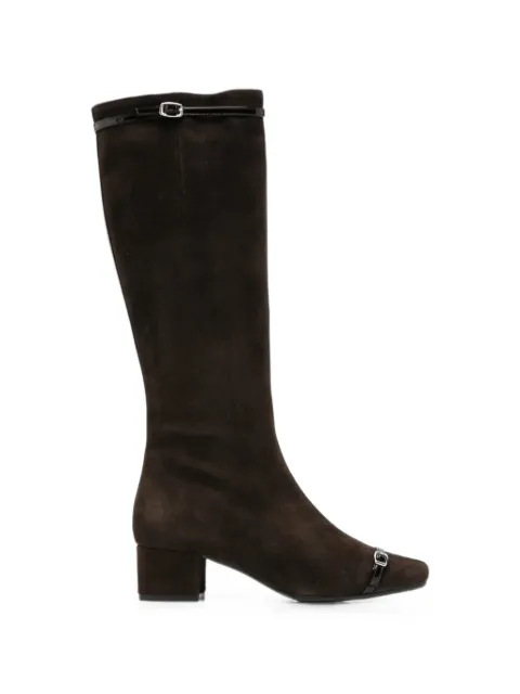 Carel Paris Starter buckle-detail knee-high boots Brown STARTER