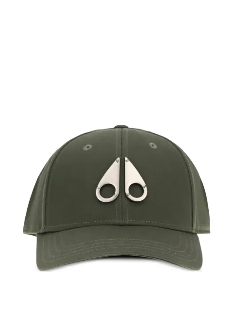 Moose Knuckles logo-plaque cap Green M31MA534
