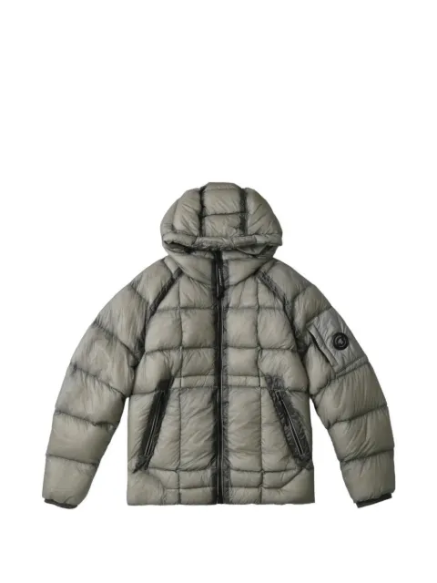 C.P. Company D.D. shell hooded puffer jacket Grey 21CMOW702A110416A936