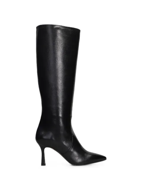 The Seller pointed-toe leather boots Black CW206
