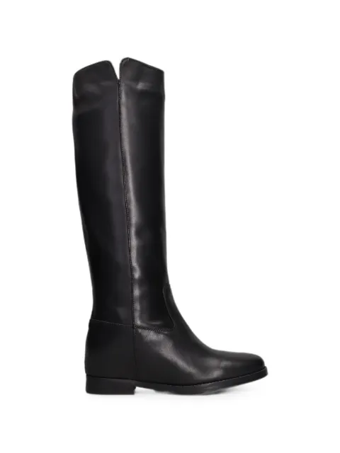 Julie Dee round-toe knee-high boots Black IW503